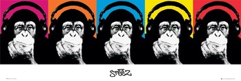 Плакат Steez - monkey