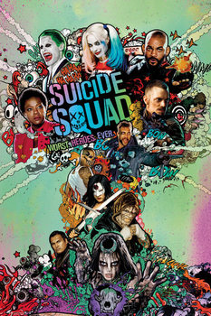 Плакат Suicide Squad - One Sheet