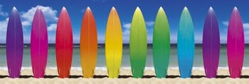 Плакат Surf boards