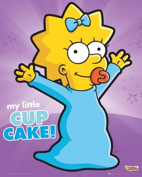 Плакат THE SIMPSONS - cup cake