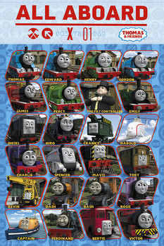 Плакат THOMAS AND FRIENDS - profile