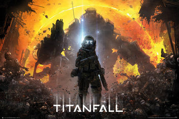Плакат Titanfall - Militia Pilot