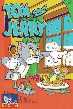 Плакат Tom & Jerry - Comics Cover