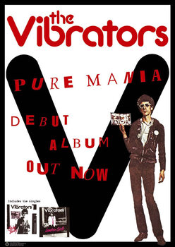 Плакат Vibrators - Pure Mania