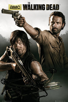 Плакат WALKING DEAD - rick&daryl