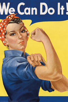 Плакат We can do it !