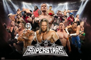 Плакат WWE - superstar