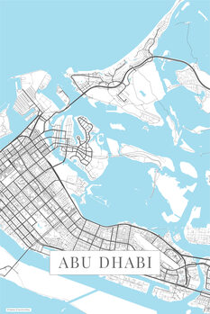 Картината върху платно Abu Dhabi white