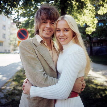 Картината върху платно Agnetha Fältskog, 1970