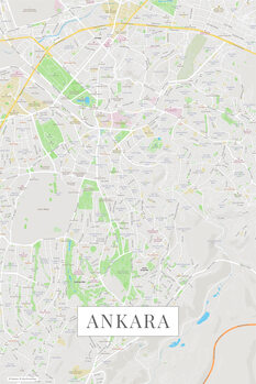 Картината върху платно Ankara color