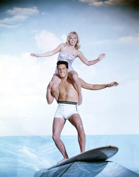 Картината върху платно BLUE HAWAII