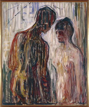 Картината върху платно Cupid and Psyche, 1907