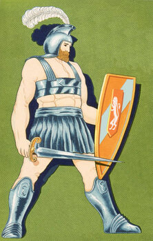 Картината върху платно Gladiator