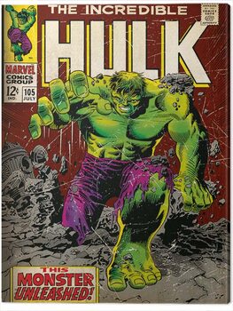 Картината върху платно Incredible Hulk - Monster Unleashed