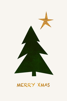 Картината върху платно Merry Xmas