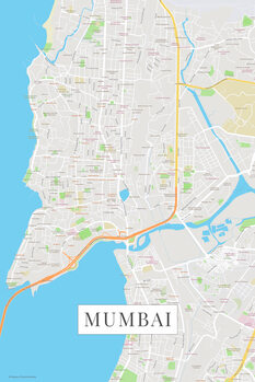 Картината върху платно Mumbai color