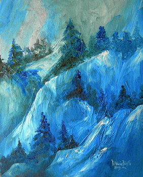 Картината върху платно Peak endurance, 2009