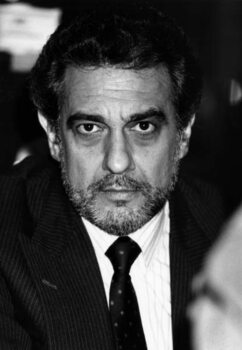 Картината върху платно Placido Domingo