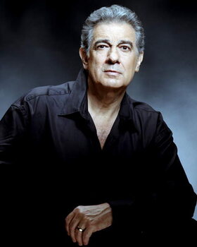 Картината върху платно Placido Domingo