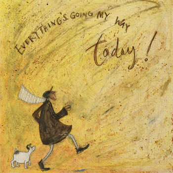 Картината върху платно Sam Toft - Everything's Going My Way Today!