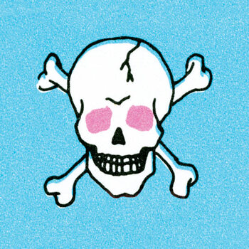 Картината върху платно Skull and crossbones