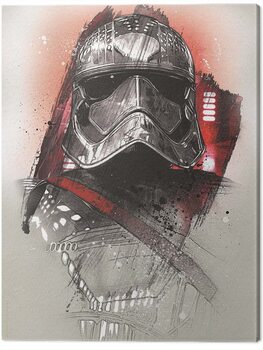 Картината върху платно Star Wars The Last Jedi - Captain Phasma Brushstroke
