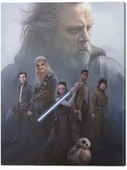 Картината върху платно Star Wars The Last Jedi - Hope