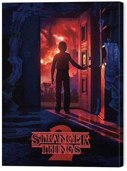 Картината върху платно Stranger Things - Doorway