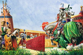 Картината върху платно The Tournament