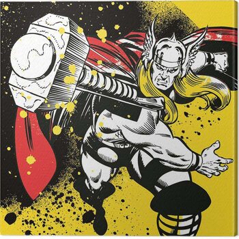 Картината върху платно Thor - Splatter