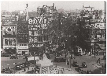 Картината върху платно Time Life - Piccadilly Circus, London 1942