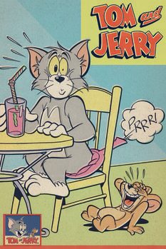 Картината върху платно Tom & Jerry - Comics Cover