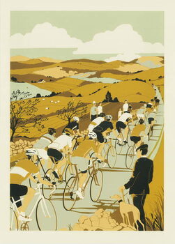 Картината върху платно Tour de Yorkshire