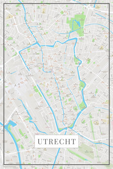 Картината върху платно Utrecht color