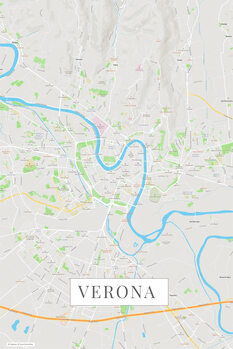 Картината върху платно Verona color