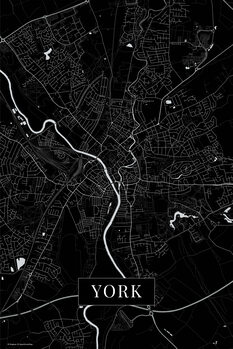 Картината върху платно York black