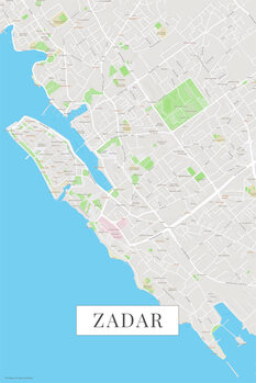 Картината върху платно Zadar color