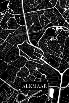 Принти на полотні Alkmaar black