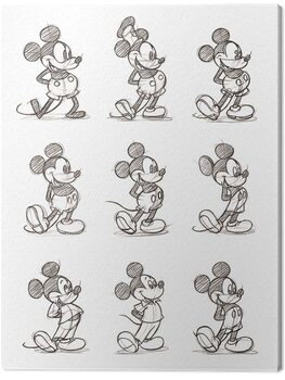Принти на полотні Mickey Mouse - Multi