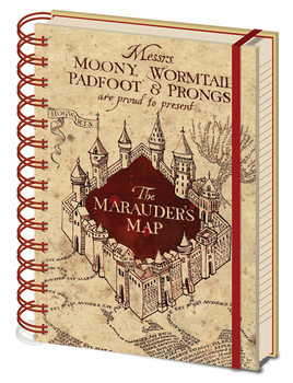Тетрадки Harry Potter - The Marauders Map