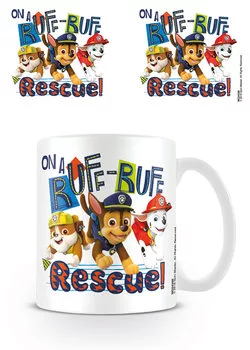 Skodelica Paw Patrol - Ruff-Ruff Rescue