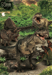 3D Αφίσα Natural history - dino