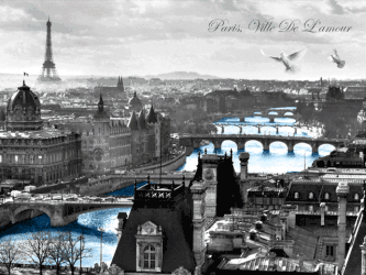 3D Αφίσα Paris - france
