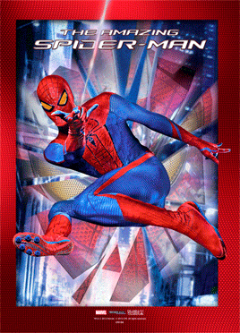 3D Αφίσα SPIDER-MAN AMAZING - stick with me