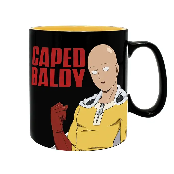 Κούπα αλλαγής θερμότητας One Punch Man - Saitama & Garou