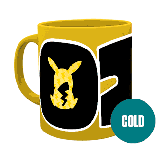 Skodelica za spreminjanje barve Pokemon - Pikachu