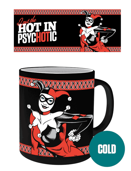 Heat mug Dc Comics - Harley Quinn Psychotic