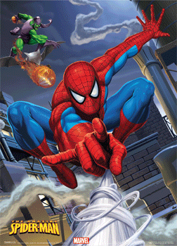 3D Αφίσα SPIDER-MAN - web 3D