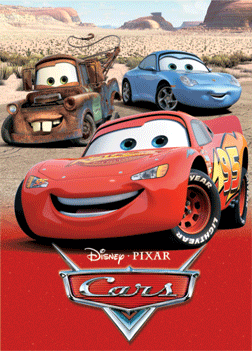 3D Αφίσα CARS - charecters 3D