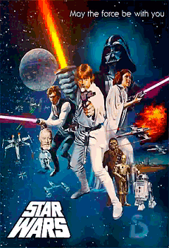 3D Αφίσα STAR WARS - one sheet